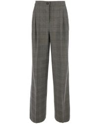 Pinko - Trousers Wool-Blend Polyester - Lyst