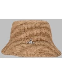 Vivienne Westwood - Bucket Hat Orb Detail Raffia - Lyst