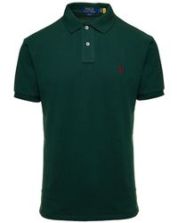 Polo Ralph Lauren - T-Shirt With Short Sleeves And Embroidered Logo - Lyst