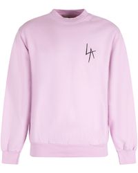Local Authority - Local Authority Crew-Neck Cotton Sweatshirt - Lyst