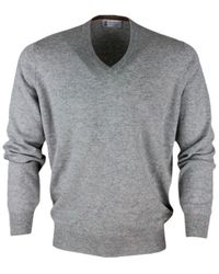 Brunello Cucinelli - Sweaters Grey - Lyst