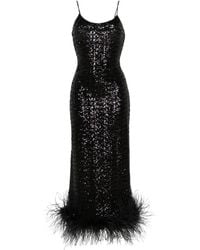 Oséree - Long Dress With Sequins - Lyst