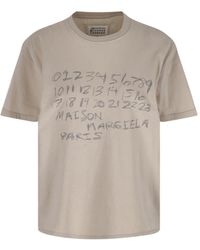 Maison Margiela - Numeric T-Shirt - Lyst