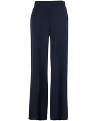 P.A.R.O.S.H. - Pants With Elastic Waist And Wide Leg - Lyst