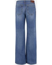 Gucci - Horsebit Detail Cotton Jeans Trousers - Lyst