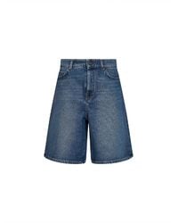 Weekend by Maxmara - Bermuda Shorts Wkddonnola Denim Cotton - Lyst