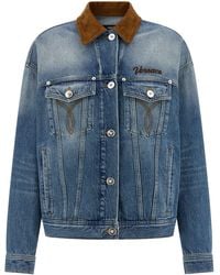 Versace - Trucker Jacket - Lyst