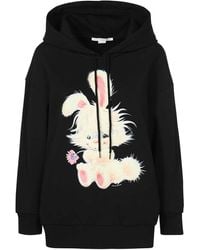 Stella McCartney - Cotton Hoodie - Lyst
