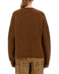 Uma Wang - Wool Blend Sweater Alpaca Jumpers - Lyst