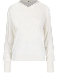 Ma'ry'ya - Virgin Wool And Silk Blend Sweater - Lyst
