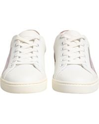 Dolce & Gabbana - Leather Low Top Sneakers Shoes Calf - Lyst
