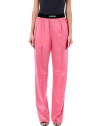 Tom Ford - Silk Satin Pijama Pant - Lyst