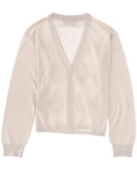 Our Legacy - Cropped Fit Wool Cardigan Jumpers - Lyst