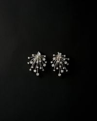 Panconesi - Boucles Doreilles Kismet En Laiton Argenté Jewelry - Lyst