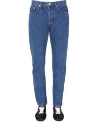 KENZO - Mid-Rise Straight-Leg Jeans - Lyst