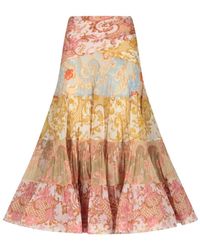 Zimmermann Skirt - Multicolour