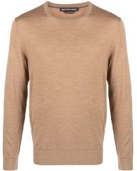Michael Kors - Core Merino Crew Neck Sweater Clothing - Lyst