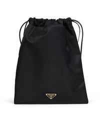 Prada - Pouch Bag Wish Recycled Polyamide Shoulder - Lyst