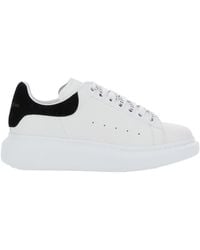 McQueen - And Low Top Sneakers With Logo Lettering On The Tongue And Contrasting Heel With Logo Lettering - Lyst