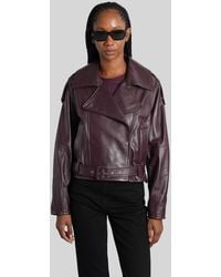 IRO - Yuria Biker Jacket - Lyst