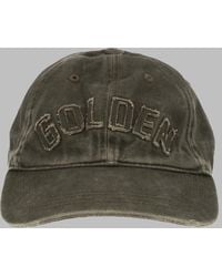 Golden Goose - Baseball Cap With Logo Patch Cotton Hat - Lyst