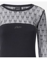 Pinko - Jersey Sweater Violinist Cotton - Lyst