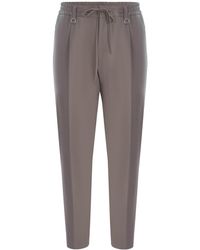 Paolo Pecora - Trousers Made Of Fresh Wool - Lyst
