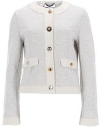 Moschino - Cardigan With Buttons Cotton Jumpers - Lyst