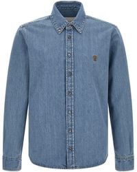 Ami Paris - Cotton Blouse - Lyst