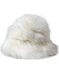 Dolce & Gabbana - Acrylic Fur Bucket Hat - Lyst