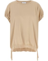 Nude - Knitted T-Shirt - Lyst