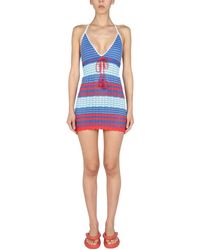 Gallo - Mini Striped Dress - Lyst