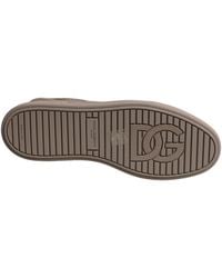 Dolce & Gabbana - Taupe Saint Tropez Low Top Sneakers Shoes Calf Leather - Lyst