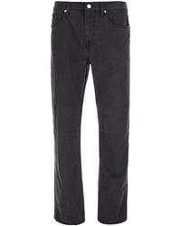 FRAME - Jeans Straight Cotton And Polyamide - Lyst
