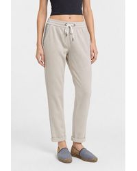 Brunello Cucinelli - Light Cotton Trousers - Lyst