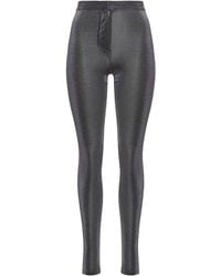 Zeynep Arcay - Skinny Fit Trousers Jersey Viscose - Lyst
