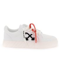 Off-White c/o Virgil Abloh - Vulcanized Fabric Low-Top Sneakers - Lyst