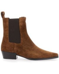 Strategia - Ankle Boot Nina Bootie Leather - Lyst