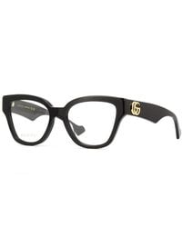 Gucci - Eyeglasses Cat Eye Full Rim, Frame And Clear Demo Lenses Lens Gg1424O005 Sunglasses - Lyst