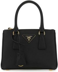Prada Galleria Saffiano Leather Mini-bag - Black