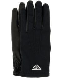 Prada Napa Leather Gloves in Orange for Men | Lyst Prada Napa Leather Gloves in Orange for Men | Lyst