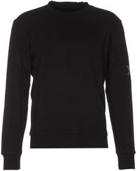 C.P. Company - Diagonal Raised Fleece Logo Sweatshirt - Lyst