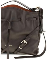 Givenchy - Bucket Handbag Voyou Glossy Leather Calf Bags - Lyst