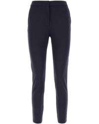 Max Mara - Midnight Stretch Viscose Blend Pegno Pant - Lyst