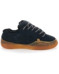 ERL - 'Vamp Skate' Low Top Sneakers With Contrasting Sole - Lyst