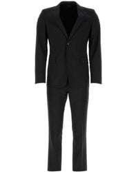 Prada - Midnight Blue Wool Blend Suit - Lyst