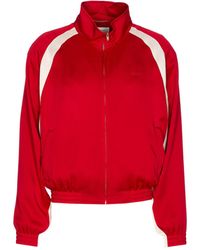 Saint Laurent - Satin Teddy Jacket - Lyst