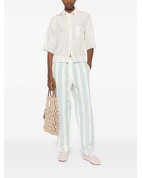 forte_forte - Embroidered Silk Shirt - Lyst