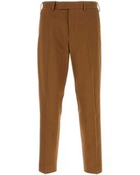PT Torino - Caramel Cotton Pant - Lyst