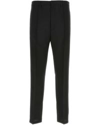 Prada - Mohair Blend Pant Wool - Lyst